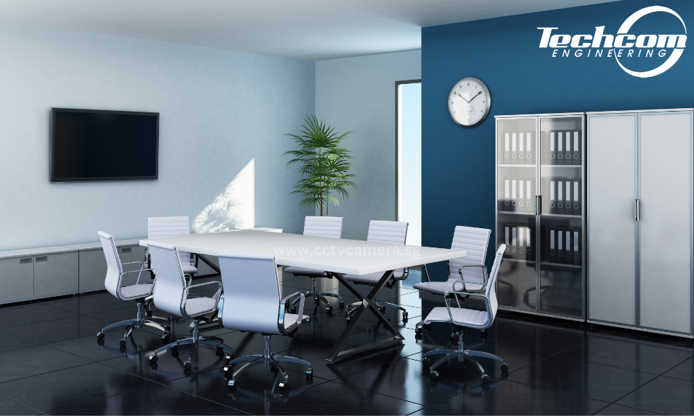 A nice and clean meeting room