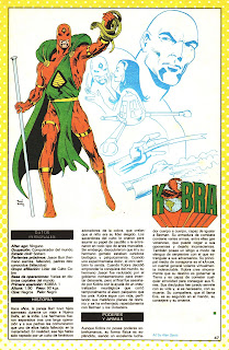 Kobra ficha dc comics