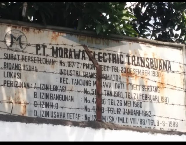 PT Morawa Electric Transbuana Kangkangi Disnaker Deli Serdang demi Hindari Bayar Pesangon Buruh