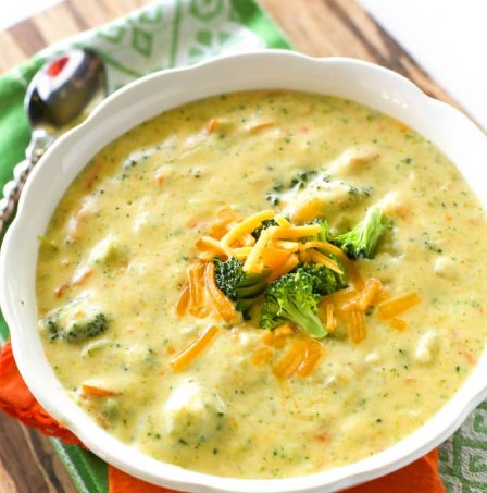 Panera's Broccoli Cheddar Soup
