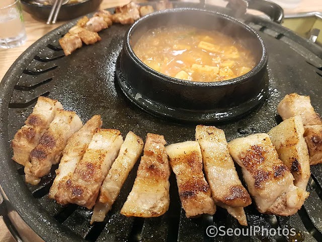 Seoul Food, Korean Food, Samgyeopsal