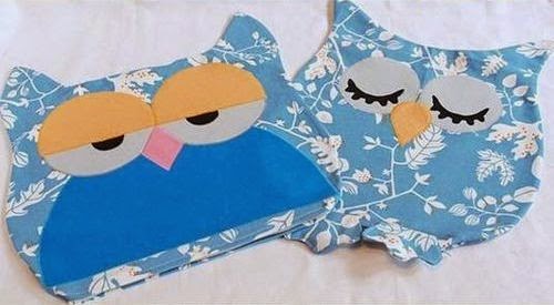 Cara Membuat Kerajinan Tangan Dari Barang Bekas - Bantal Owl Kain Perca 08