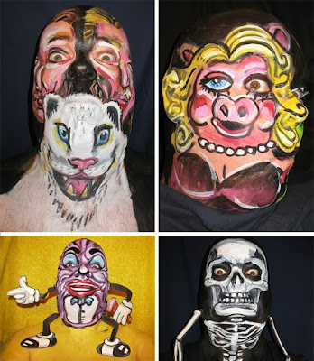 Unbelievably Hilarious Face Painting Art