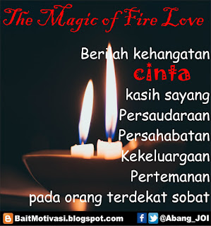 The magic of fire love