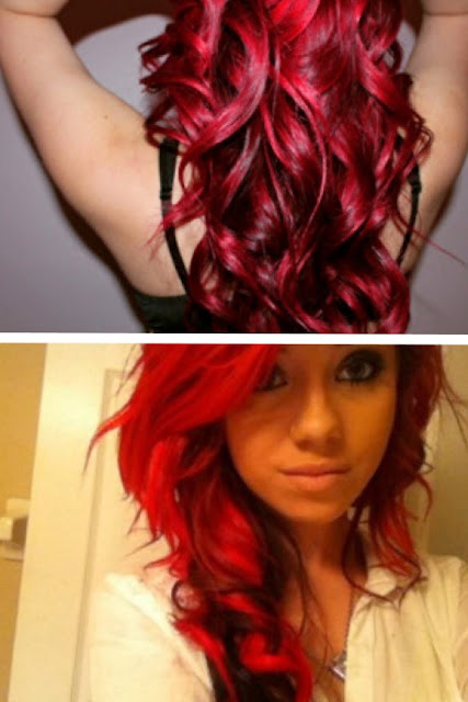 Dunkelbraune haare rot färben! (Haarfarbe, Haare färben ...  width=