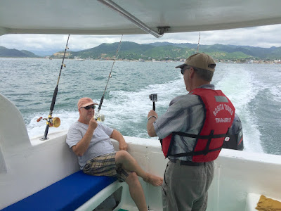 fishing off the coast of Ecuador