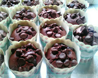 Resepi Muffin Coklat Chip Sukatan Cawan