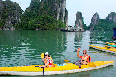 Chèo kayar, thuyền nan khu vực Ba Hang