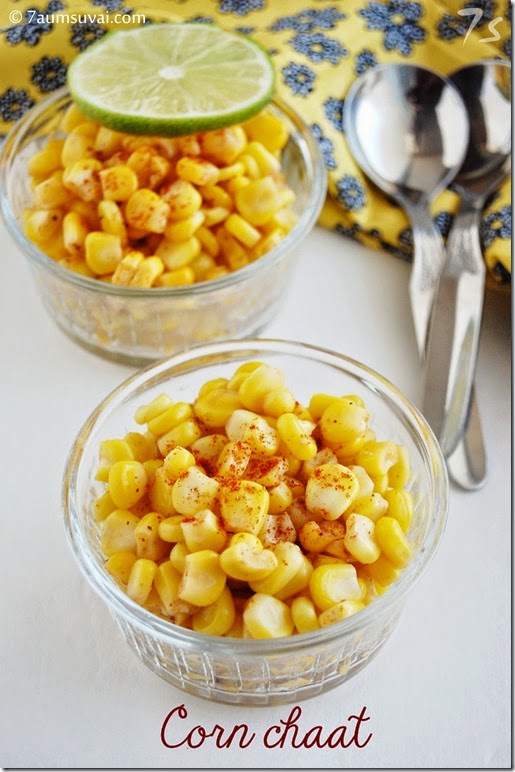 Corn chaat