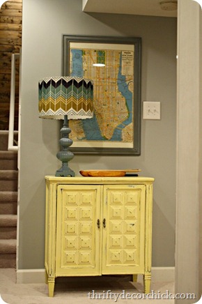 blue and yellow decorating
