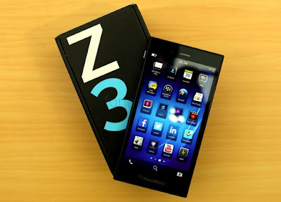 Harga dan Spesifikasi HP Blackberry Z3 Terbaru