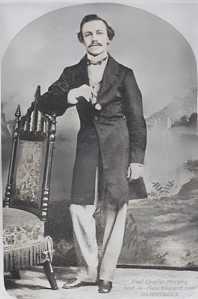 Paul Charles Morphy in New Orleans, Louisiana, 1870