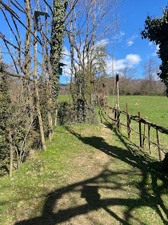 A path in Valle del Rino, above Petosino.