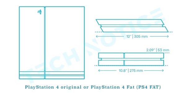 PlayStation 4 original or PlayStation 4 Fat (PS4 FAT)