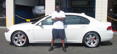 Patrick Willis’s White BMW 750