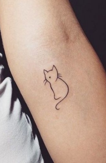 Tatuagens femininas de gatos