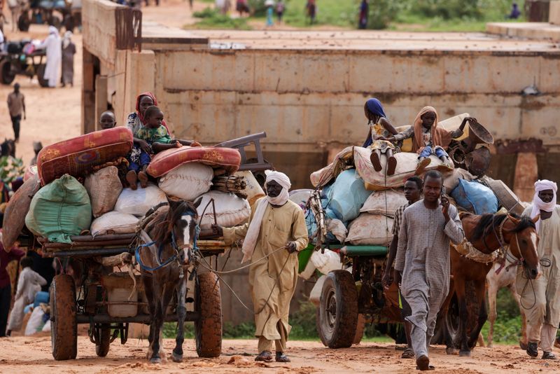 النزوح في السودان