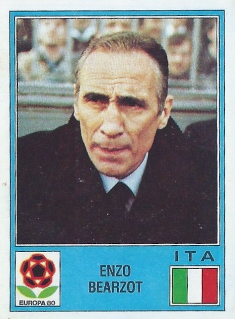 Figurina Enzo Bearzot Europa 80