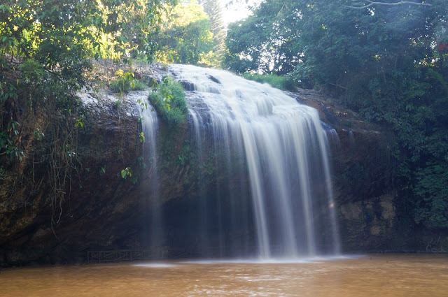 Contemplate the magnificient beauty of waterfalls in Dalat