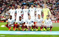 SELECCIÓN DE INGLATERRA - Temporada 2015-16 - Walker, Cahill, Alli, Smalling, Dier y Hart; Rose, Sterling, Rooney, Kane y Lallana - INGLATERRA 1 (Dier) RUSIA 1 (Berezoutski) - 11/06/2016 - Eurocopa de Francia 2016, Grupo B - Marsella, Francia, Stade Velodrome