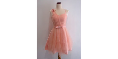  BIKIN DRESS PINK BANDUNG