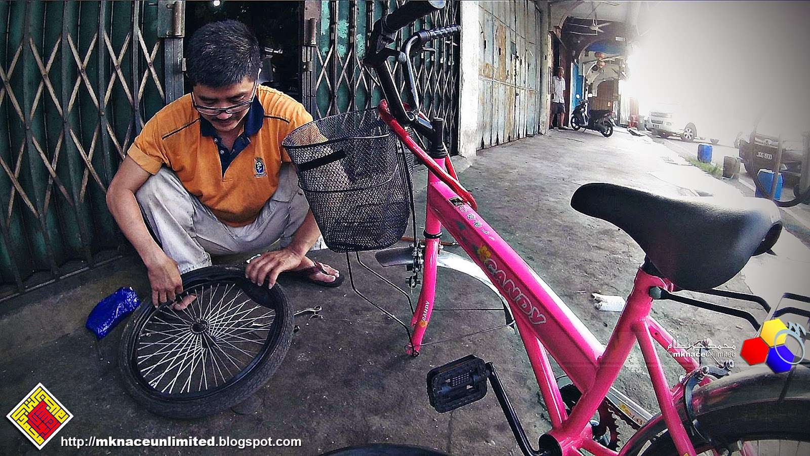 Pelakon Basikal Untuk Cucu Atah