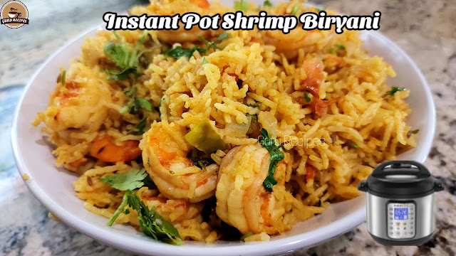 Instant Pot Shrimp Biryani