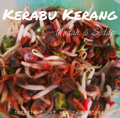 Resepi kerabu kerang taugeh