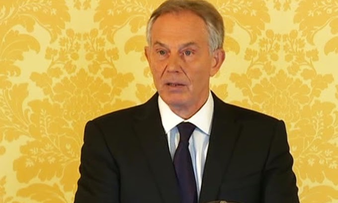 2016 07 06 Tony Blair ... Αποδέχομαι την πλήρη ευθύνη για τη συμμετοχή της Βρετανίας στον πόλεμο στο Ιράκ