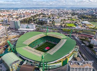 Estadio Jose Alvalade, Lisbon, Portugal. Home ground of Sporting CP