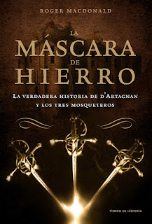 Portada del libro La máscara de hierro, de Roger Macdonald.