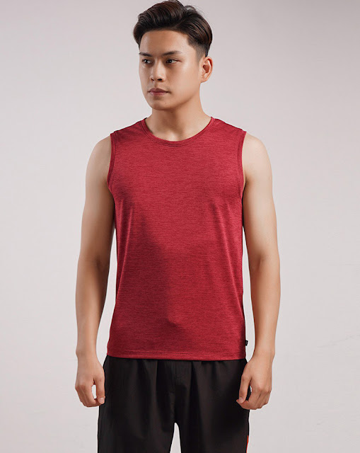 Áo tank top nam Aristino ATT013S8