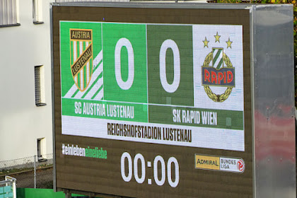 Austria Lustenau gegen Rapid Wien