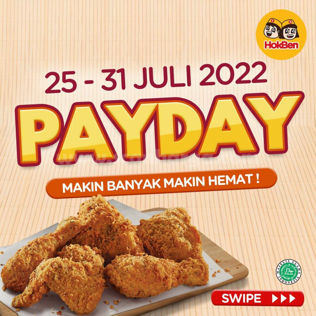 Promo Hokben Payday Mulai 25 - 31 Juli 2022