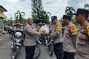 Polres Prabumulih Salurkan Ribuan Paket Sembako Melalui Bhabinkamtibmas Untuk Masyarakat Kurang Mampu 