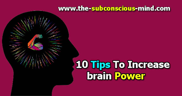 how to improve brain power