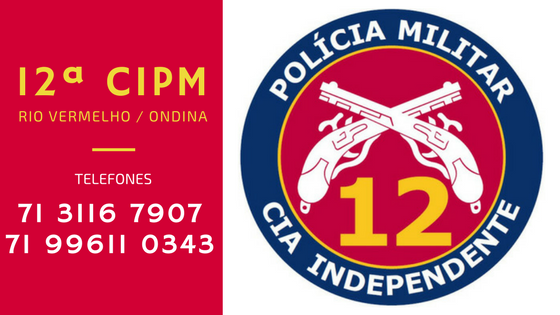 12ª CIPM - Ondina/Rio Vermelho intensifica policiamento neste fim de semana