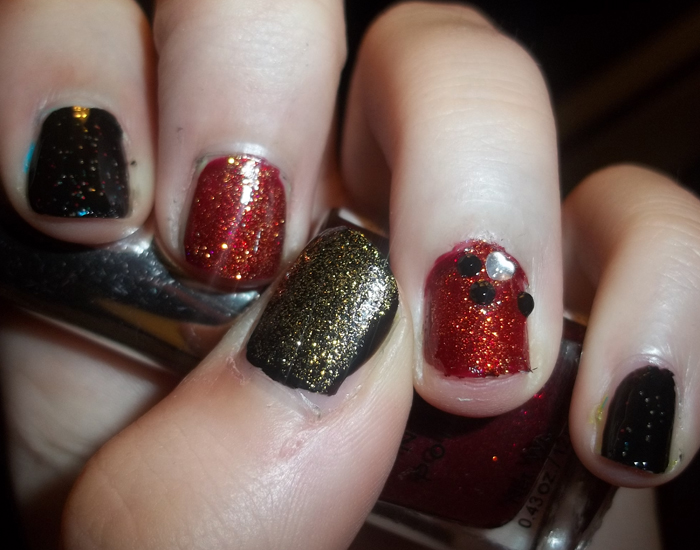 CHROMATICMAKEUP: Las Vegas Inspired Nail Design