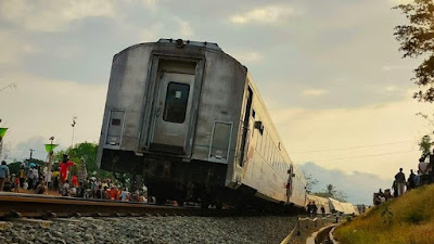 Kereta Api Anjlok, 8 Perjalanan KA Putar Rute