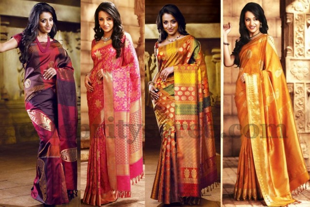 Trisha Bridal Silk Sarees