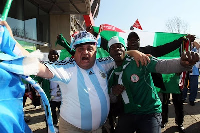 Fotos Argentina Nigeria, Messi incontrolable, hinchas alegres y vibrantes