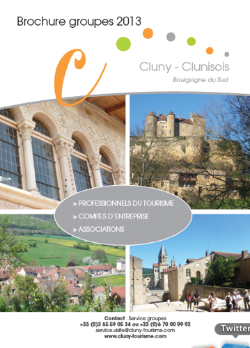 Cluny Guided Tours Brochure for 2013