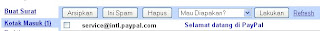 Mendaftar akun paypal