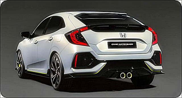 2016-2017 Honda Civic Hatchback, Sporty And Futuristic