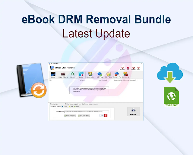eBook DRM Removal Bundle 4.20.7012.400 + Activator Latest Update