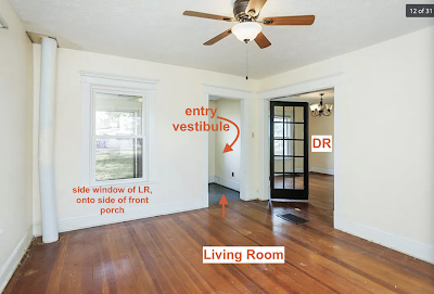 living room, vestibule, and dining room views of Sears Silverdale, Paris Kentucky