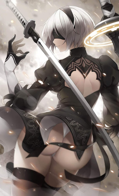 Wallpaper HD Anime NieR Automata for Android and Iphone