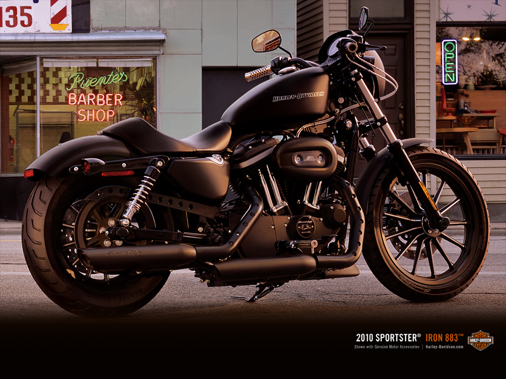 MyClipta: Harley Davidson Latest Sportster-Iron 883 models