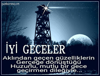 sevgiliye iyi geceler mesajları