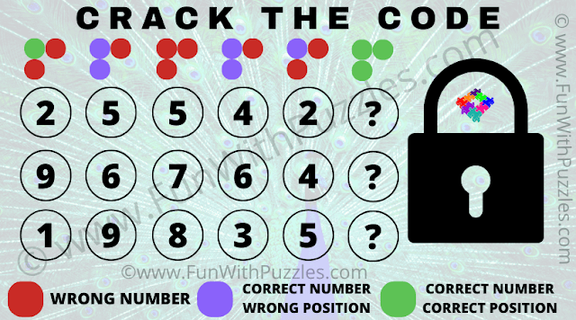 Critical Thinking with Puzzles: Can You Crack the 3-Digit Passcode and Open the Lock?